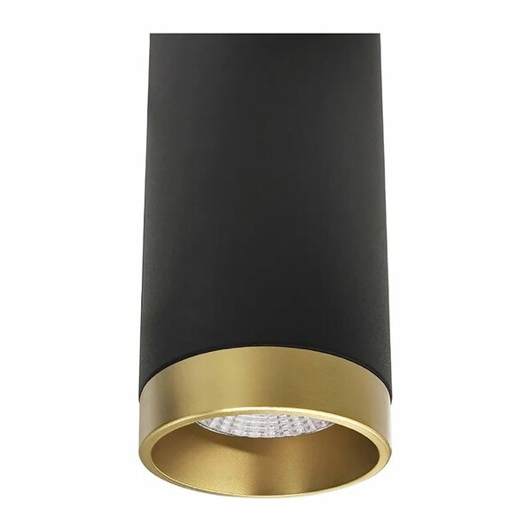 Westgate 3-in. Round Architectural Ceiling & Suspended Cylinder Trim, Gold CMC3-TRM-AG - main